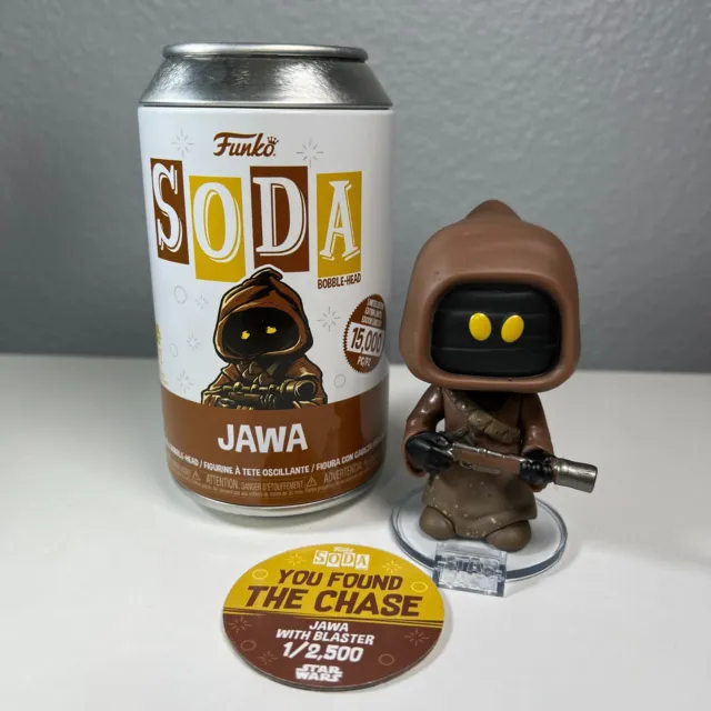 Funko Soda JAWA with Blaster CHASE Figure Star Wars Bobblehead