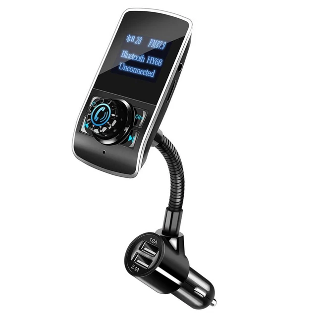 Trasmettitore FM per Cuffie da 3,5 Mm Batteria Ricaricabile da 300 MAh