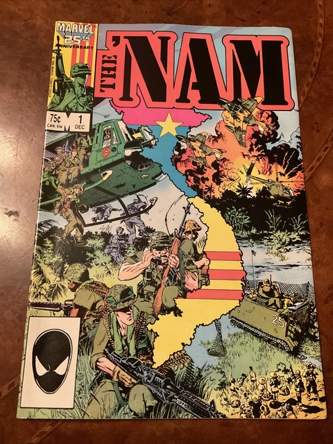 Marvel The 'Nam #1 copper age comic books 1986 Vietnam War
