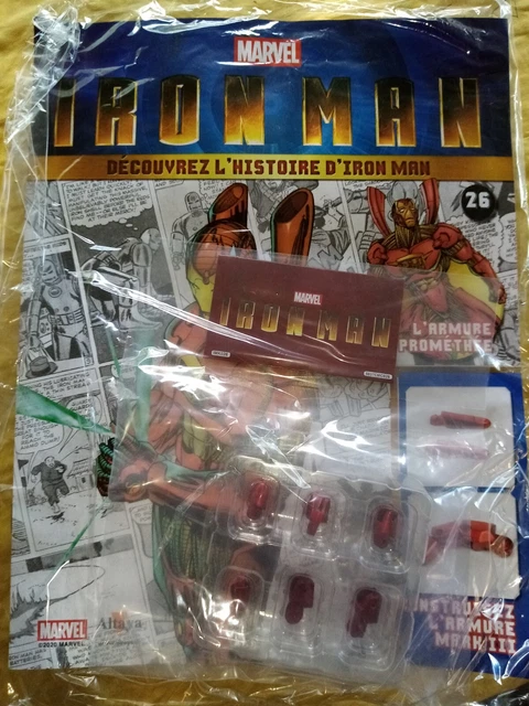 FIGURINE IRON MAN armure MARK III - ALTAYA - PIECES EPAULE GAUCHE - N