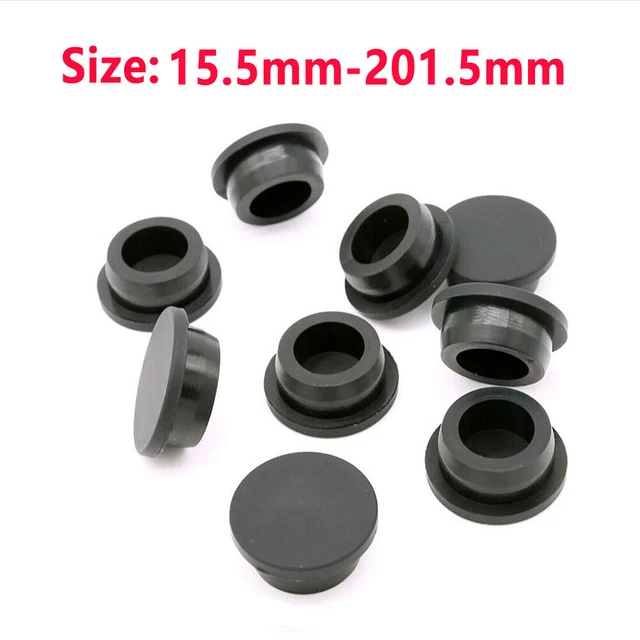 Abdeckstopfen Lochkappen Endkappen Silikon Gummi Dichtung Stopfen 2,5mm-60,6mm E - Foto 8