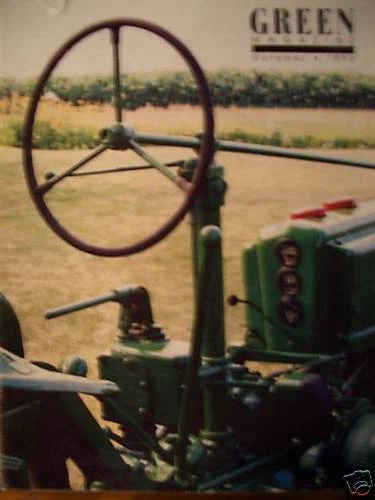 John Deere Froelich Tractor GREEN Magazine October 1992