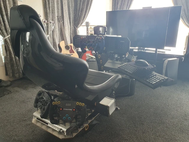 Complete Racing Sim Rig SIM RACING RIG For Sale Complete Setup £4,500.00 - PicClick UK