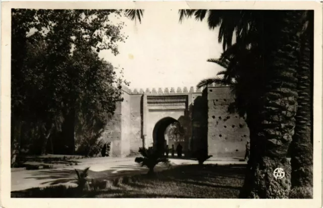 CPA AK OUDJA La Porte Sidi Aissa MAROC (825309)
