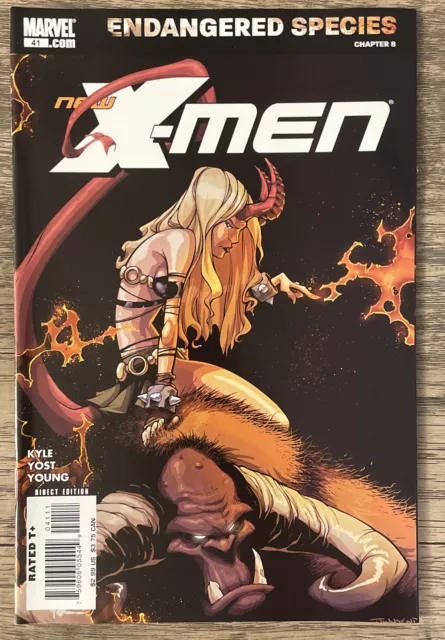New X-Men #41  Marvel Comics 2007 VF/NM Endangered Species.  C04