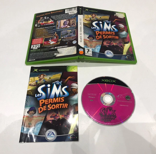 Jeu Xbox Les Sims : Permis De Sortir - Édition Originale - Bon état