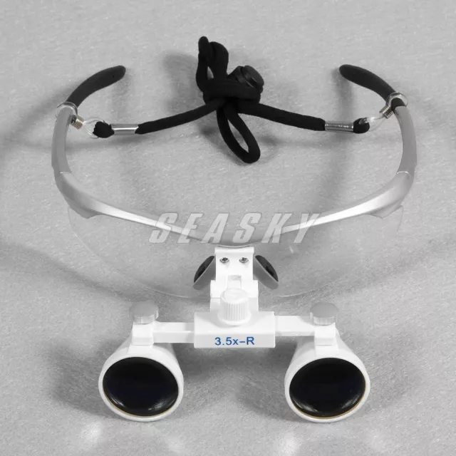 Dental Loupes Surgical Binocular Binokularlupe Kopflupe Lupenbrille 3.5*420mm