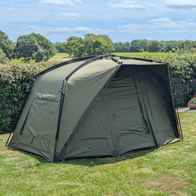 Fladen King Carp Fishing Bivvy Shelter With Groundsheet And Window Compact-621368