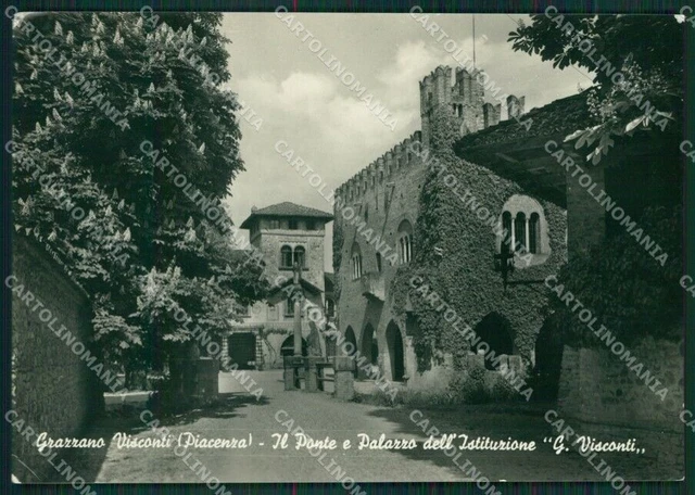 Piacenza Vigolzone Graziano Visconti PIEGHINA Foto FG cartolina KV7032