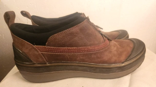 CLARKS MUCKERS WOMEN S 9 M Ridge Zip Brown Leather Waterproof Outdoor Shoes S16 34.99 PicClick
