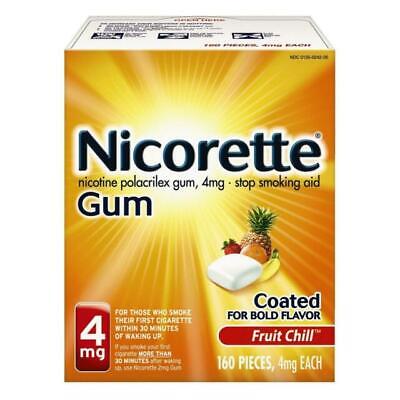 Chicle Nicolette Nicotina Polacrilex 4 mg Fruit Chill 160 unidades - VENCIMIENTO 2024