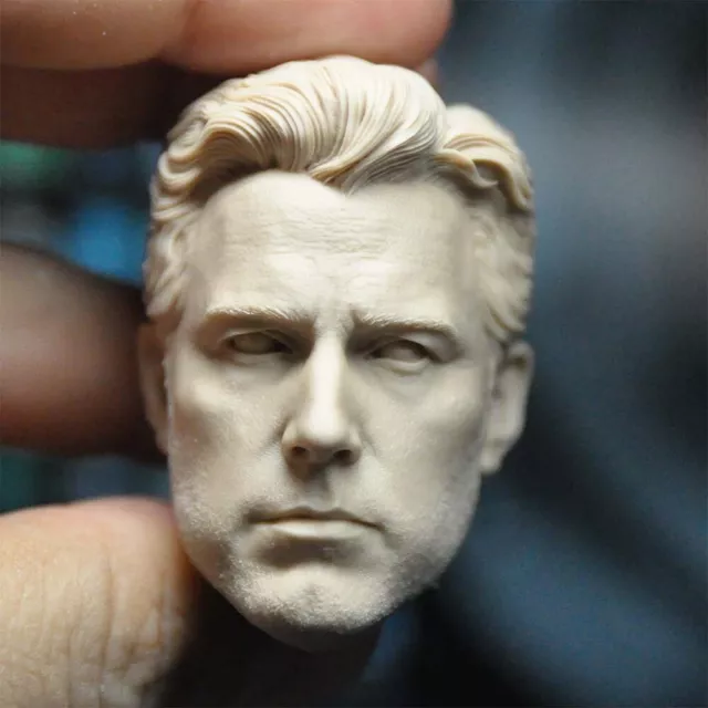 1:6 Head Sculpt Batman Ben Affleck Carved For 12" Male PH TBL Action Figure