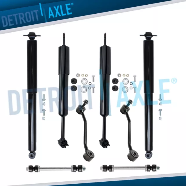 4WD Front Rear Shock Absorbers Sway Bars for Mercury Mountaineer Ford Explorer
