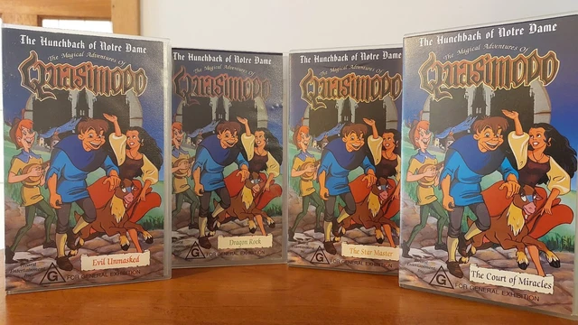 THE MAGICAL ADVENTURES Of Quasimodo - Dragon Rock VHS VIDEO