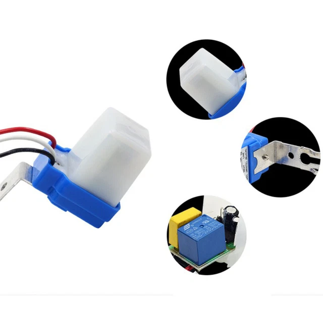 AUTOMATIC ON OFF Photocell Street Lamp Light Switch Photo Control