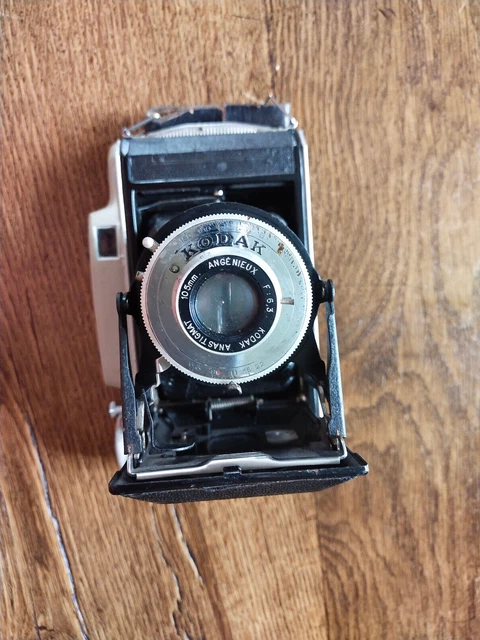 appareil photo ancien à soufflet kodak Angénieux