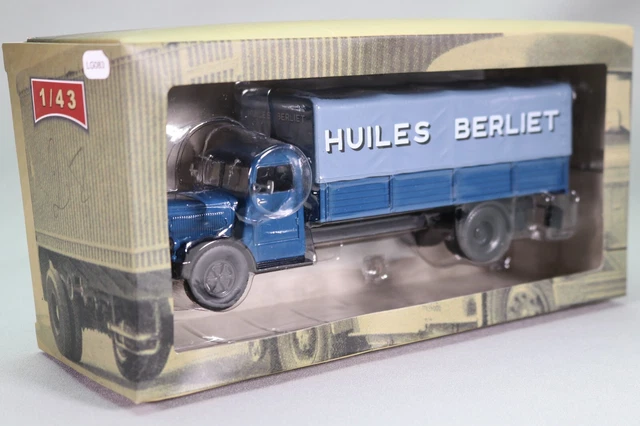Camion Berliet GDR 7W Citerne à Lait 1946 échelle 1/43 - Hachette, Occasion Comme Neuf