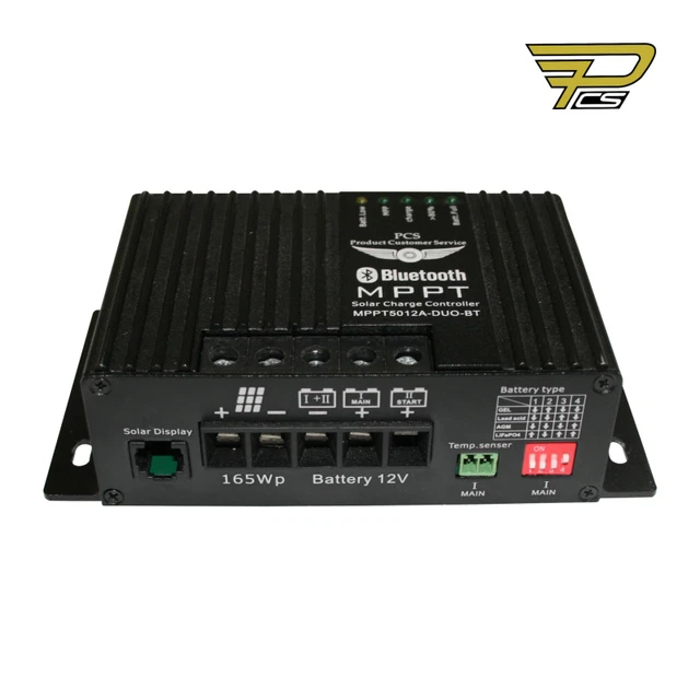 PCS MPPT Solarregler 12A-Duo (B-Ware)