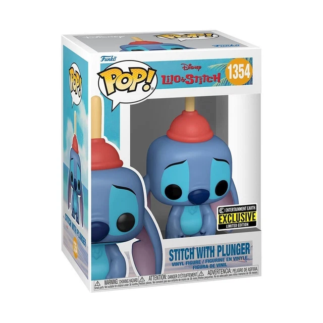 FUNKO Lilo & Stitch Stitch with Plunger Pop! Vinyl Figure #1354 IN STOCK