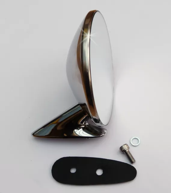 Classique Voiture Ital / Style Italien Aile Porte Miroir Avec Miroir Convexe