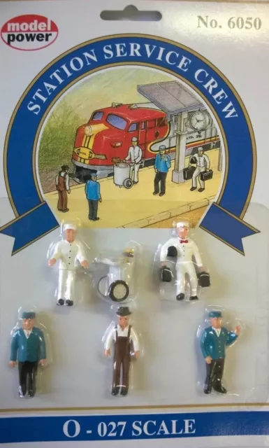 Model Power  O Scale Station Service Crew Figures #6050