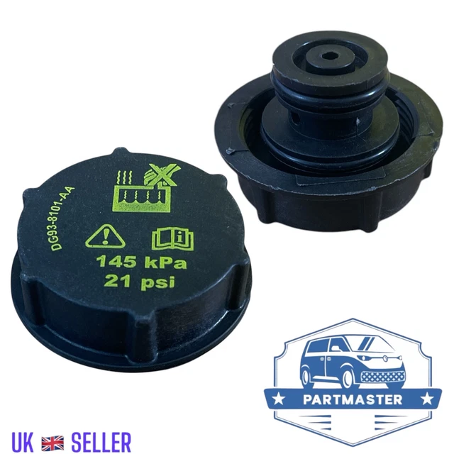 thumbnail interactive-video image 1 of Blg Car Parts Coolant Expansion Tank Cap For Ford Mondeo, Kuga, Focus (2013+) 1 of 2