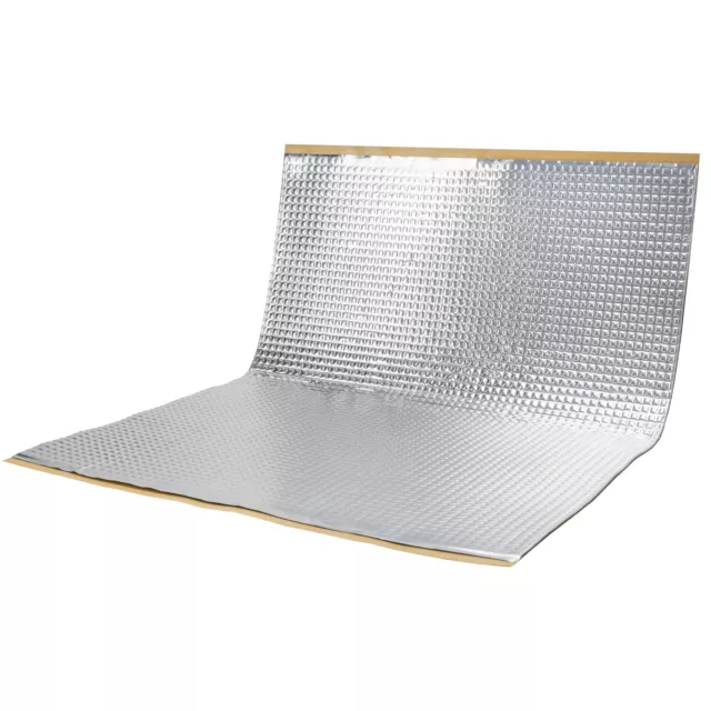 Schalldämmung Alubutyl Dämmmatte 50x37cm 0,185m² Anti Dröhn Vibration Auto Boot