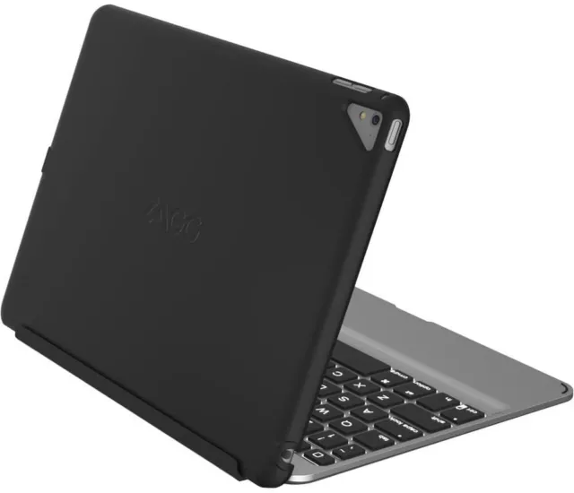 ZAGG Slim Book Ultrathin Case, Hinged with Detachable Bluetooth Keyboard for App