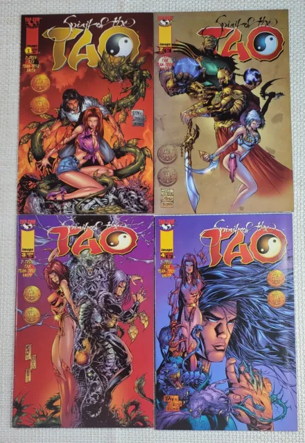 Spirit of the TAO #1-4, IMAGE Comic Book Series Collection Lot 1998