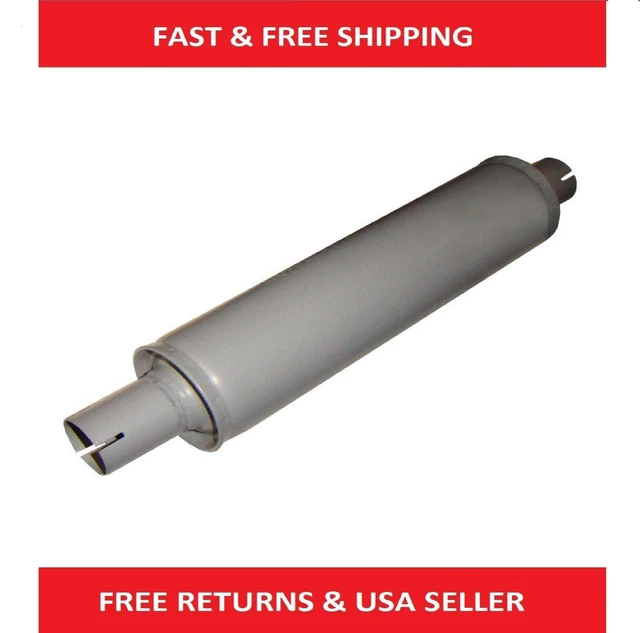 Stainless Steel Straight-Through Muffler For Ford 2000/502/600/601/700/701 New