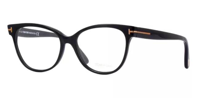 Tom Ford TF5291 001 Black Eyeglasses Frames Eyewear Optical Brille 55-16-140