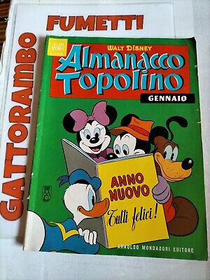 Almanacco Topolino N.1 anno 1966  no bollino - Mondadori buono++