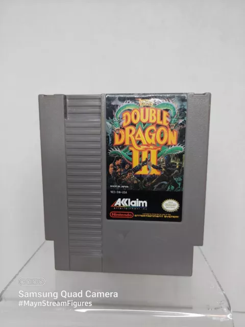 Double Dragon III: The Sacred Stones (NES, 1991) AS-IS READ