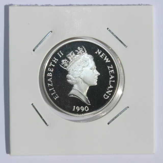 New Zealand 1990 2 Dollar Silver Proof ( (3351557M8)