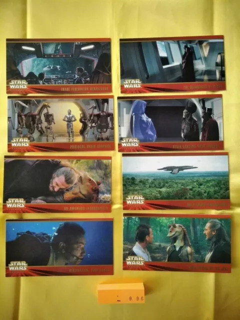 Star Wars Épisode 1 Carte à collectionner Widevision 8 Carte 996