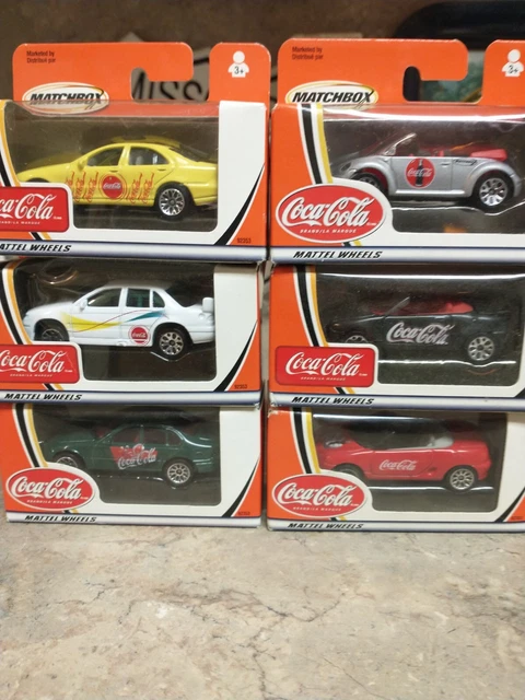 Coca-Cola Matchbox Collectibles Lot Of 6 New Sealed in Original Package