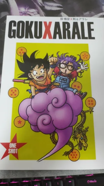 DB Goku x Arale Crossover Dragon Ball Dr Slump Castellano color