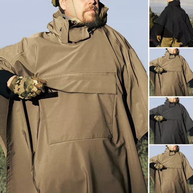FASHION MENS HOODY Hooded Poncho Cape Cloak Tops Coat Jacket Outerwear  Overcoat $23.91 - PicClick