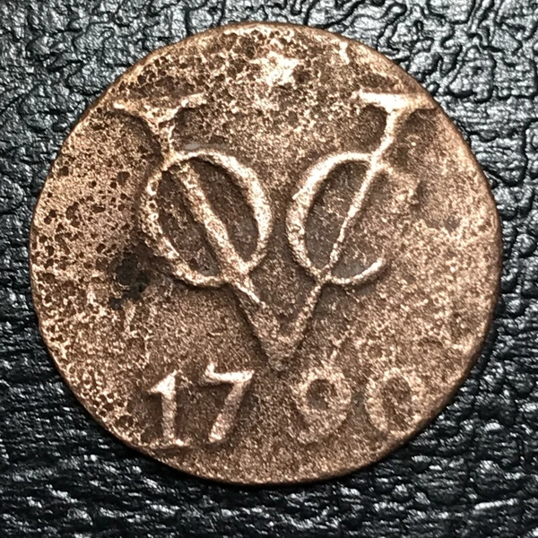 1790 Voc ***Duit*** Shipwreck Coin **B266