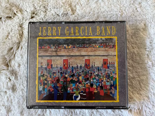 Jerry Garcia Band Live Arista 2-Cd Set W/ Booklet Grateful Dead