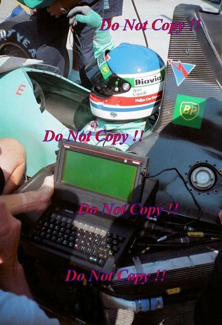 Portrait of Ivan Capelli of Italy and driver of the Leyton