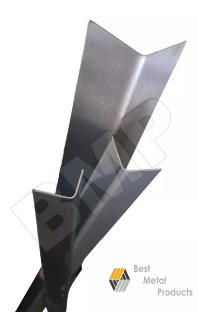 304 Stainless Steel Corner Guard Angle Kitchen 1.5"x1.5"x47 3/4" 20ga 0600501