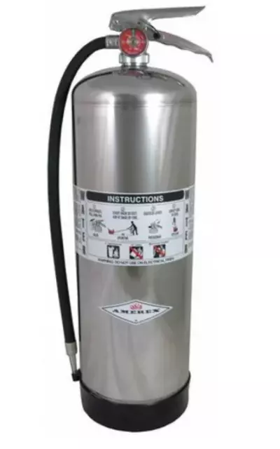 AMEREX 240 Fire Extinguisher, 2A, Water, 2.5 gal free shipping