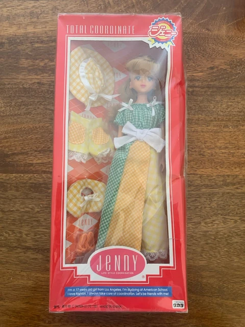 1986 Takara Made In Japan Doll Poupée Jenny J's Club Kimono Oshare