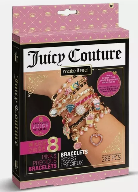 JUICY COUTURE BRACELETS and & Charms Make it Real 266 Pieces
