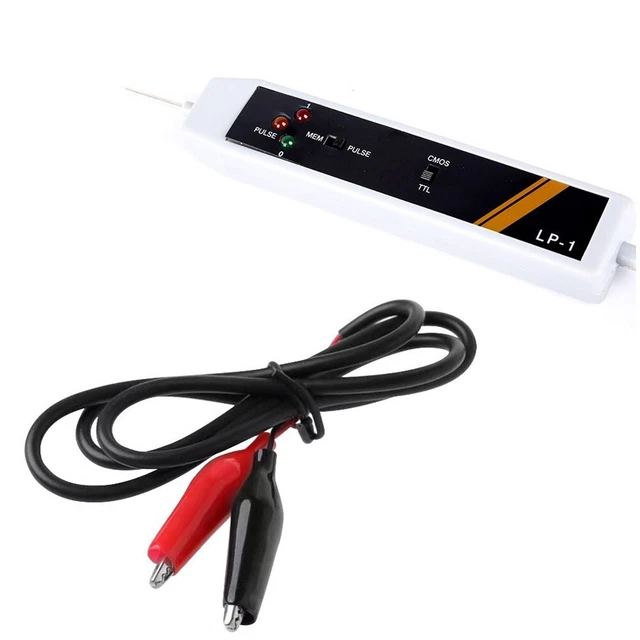 PENNA PROVA TENSIONE sonda rame con display digitale LCD e linea lunga