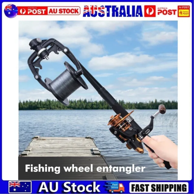 REEL FISHING REEL Fishing Line Winder Hand Reel Wheel Round Storage Spooler  $17.06 - PicClick AU