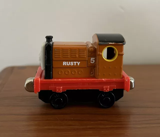 Thomas & Friends/ Take-n-Play/ Rusty (W3222)/ Die-Cast/ Train/ Mattel 2011 2