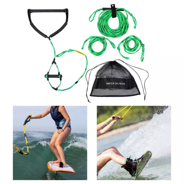 Water Ski Rope, Wakeboard Tow Rope Wake Surf Rope for Kayaking, Surfing,