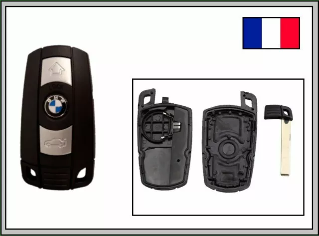coque boitier clé BMW série 1,2,3,4,5,6,7 E81 E82 E83 E84 E84 E87 E88 E90 E91 92